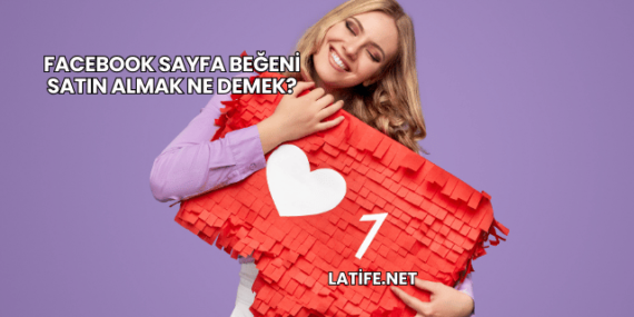 Facebook Sayfa Beğeni Satın Almak Ne Demek?