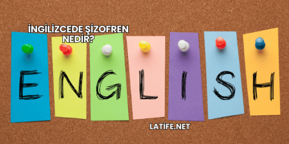 İngilizcede Şizofren Nedir?