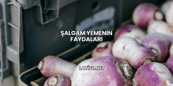 Şalgam Yemenin Faydaları